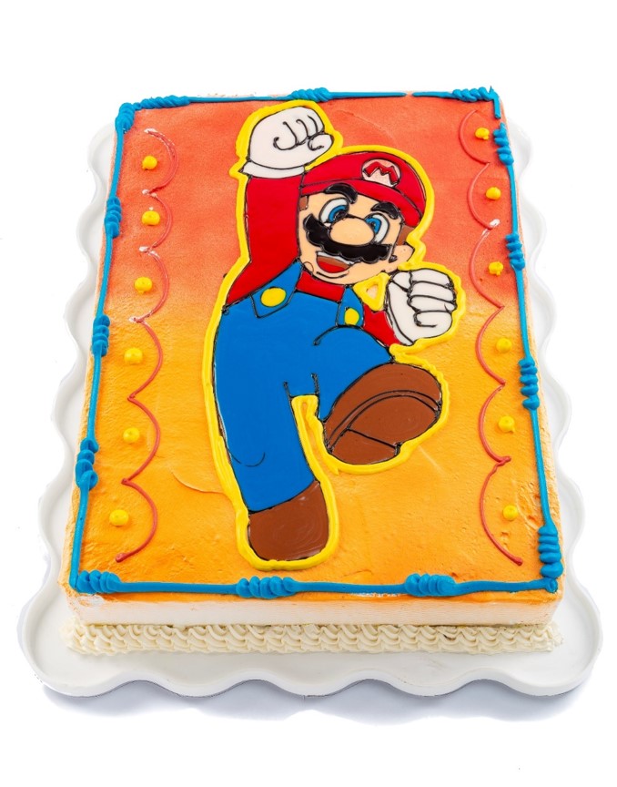 Pastel de Super Mario Bros