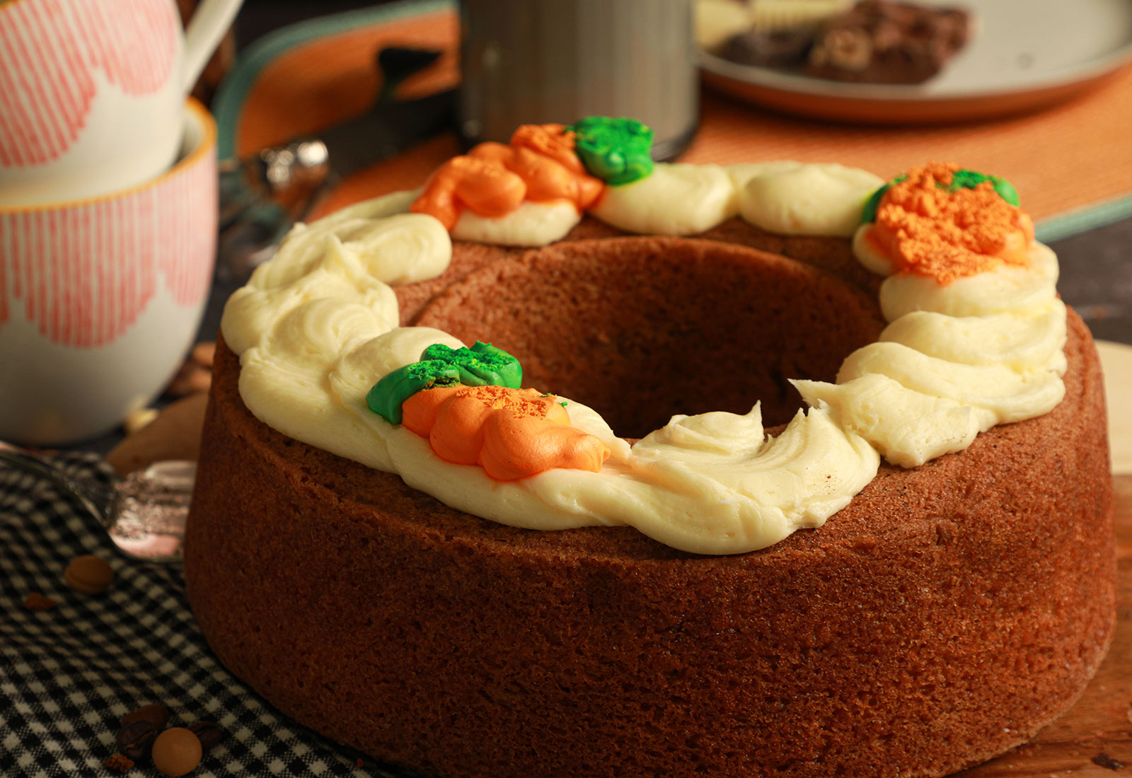 Rosca de Zanahoria con Queso | Panaderías Lecaroz