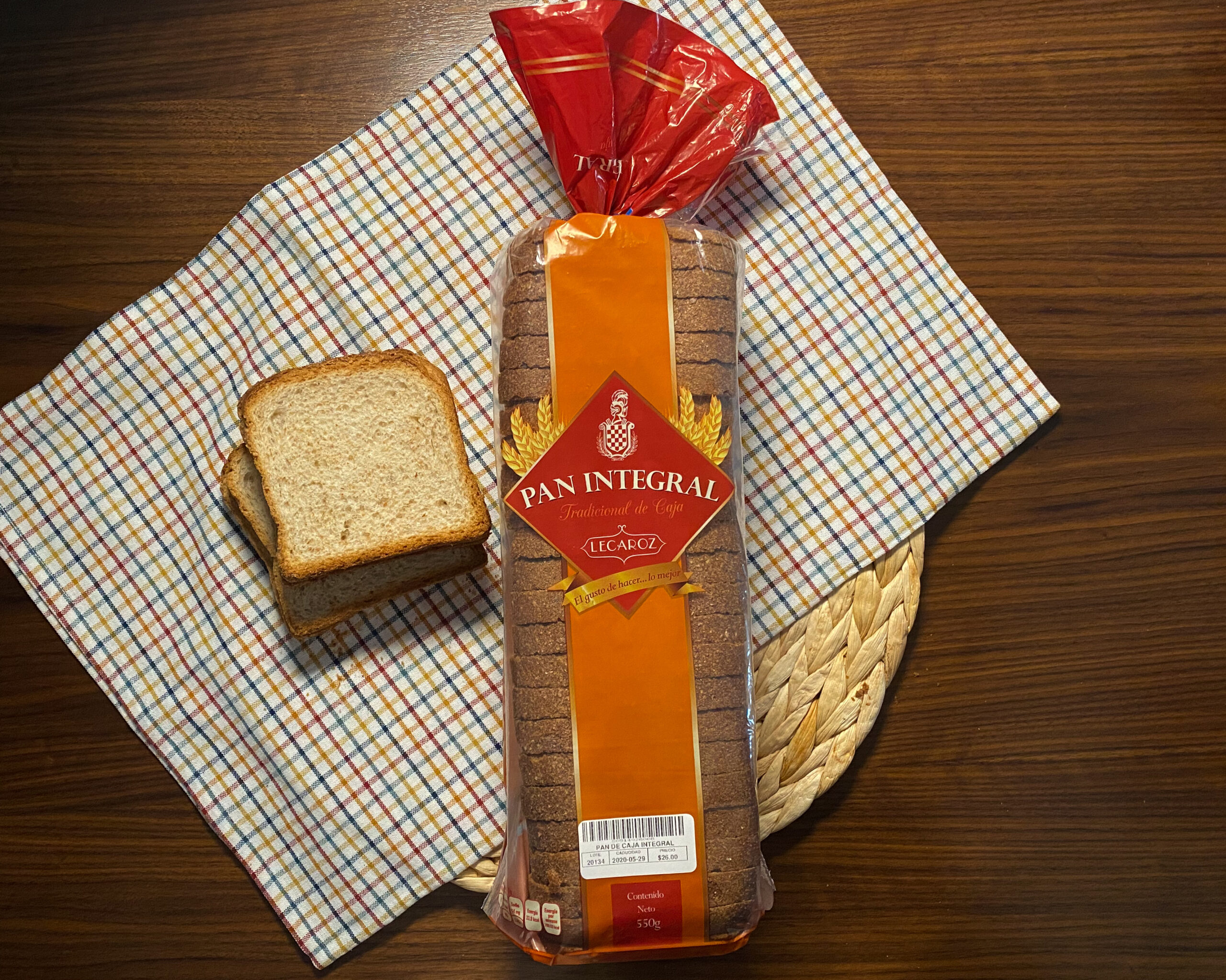 Pan Integral de Caja