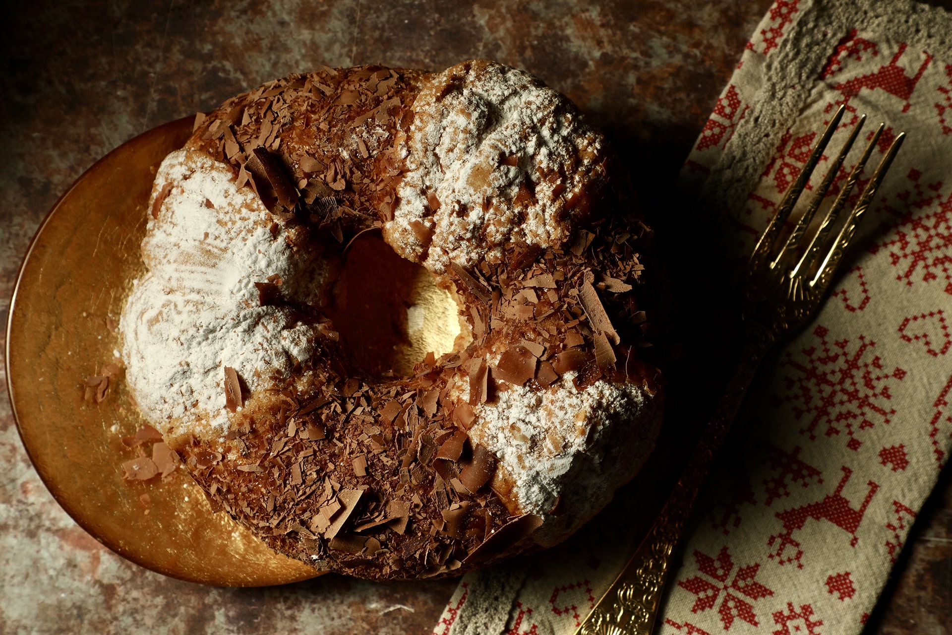 Rosca de Reyes Hojaldrada