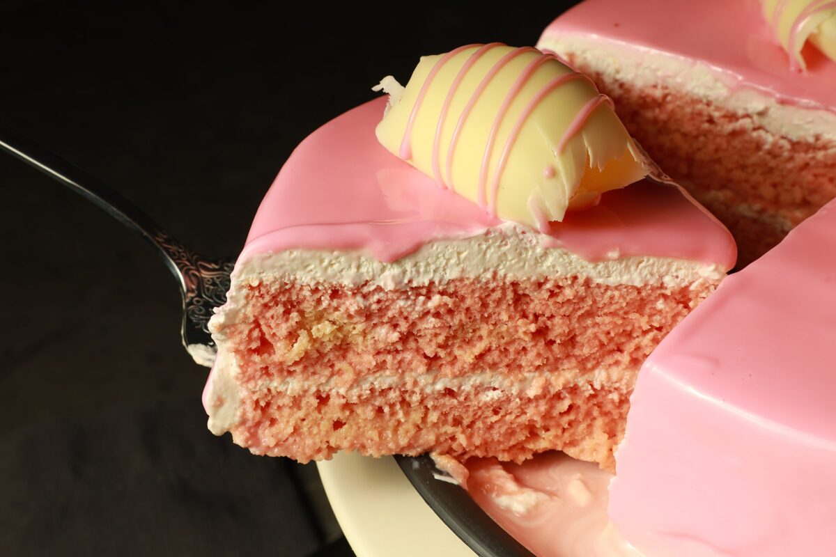 Pastel Auténtico Rosa