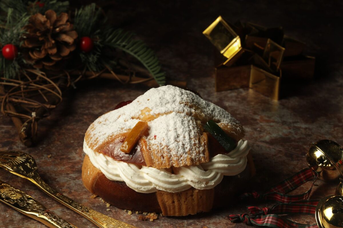 Esfera Navideña rellena de nata